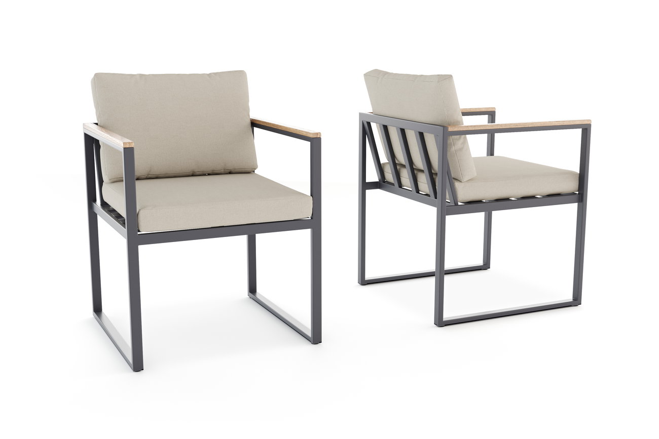 Chaise Sami Dining lot de 2