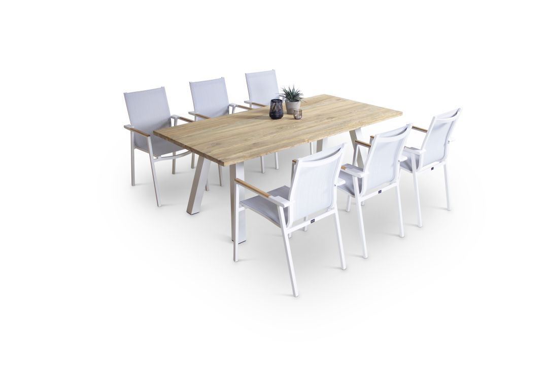 Tecca Dining 6 (blanc)