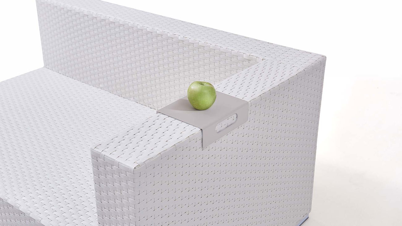 Plateau pour accoudoir Cube