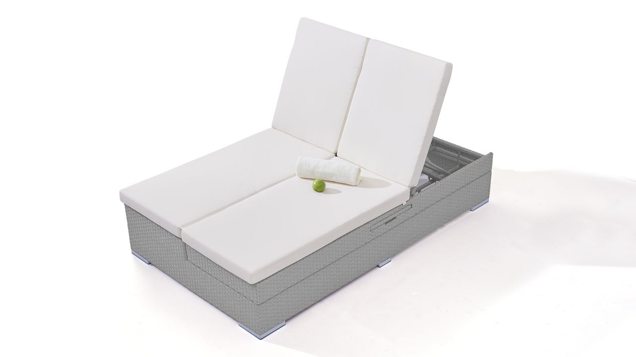 Flex Sun Lounger Compact (gris)