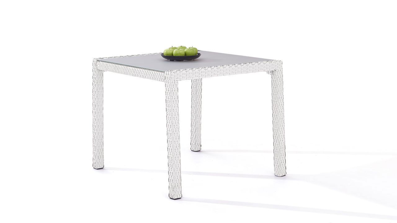 Table à manger 90 cm (blanc)
