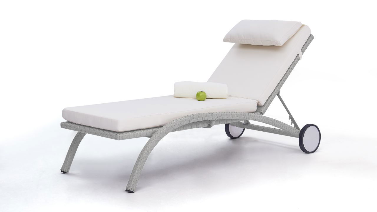 Basu Sun Lounger Compact (gris)