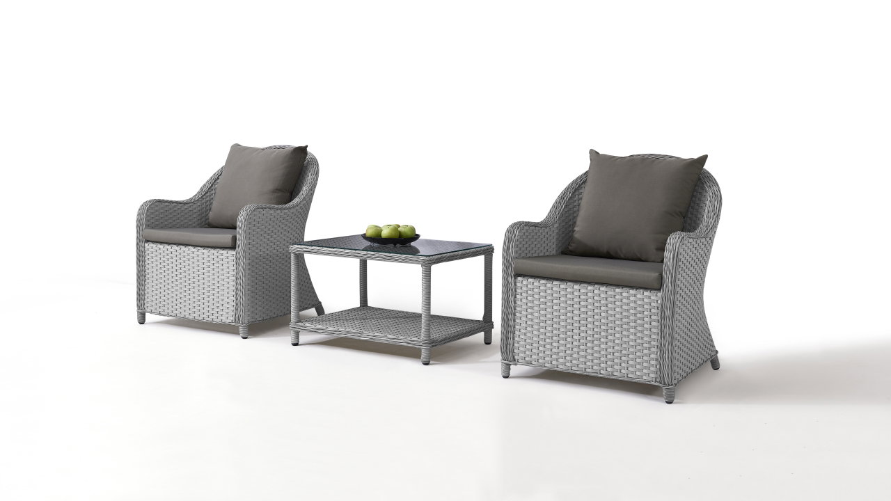 Kasu Lot de 2 fauteuils