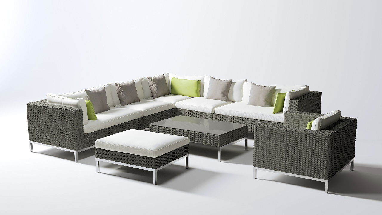 Coussin de dossier et d'assise Big Monaco