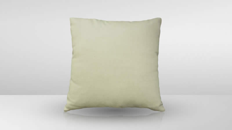 Coussin de décoration 50x50 cm (vert)