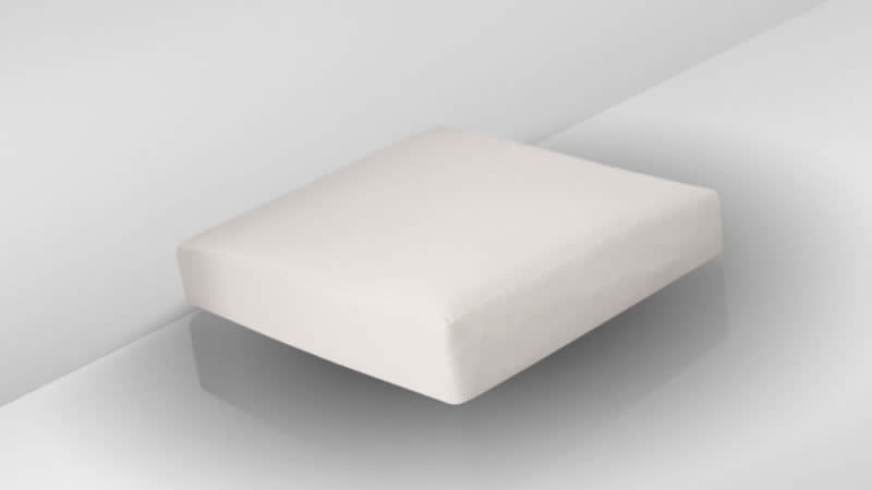 Coussin d'assise pouf Cube 50x50 cm