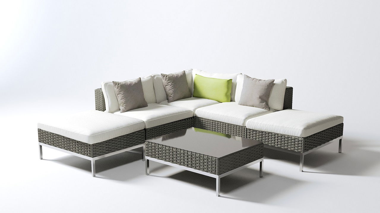 Coussin de dossier et d'assise Dijon