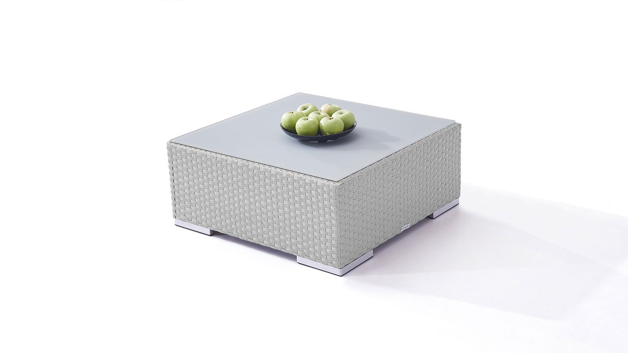 Table basse Cube 75 cm (gris)